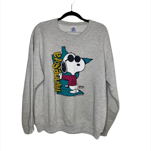 Vintage Tops - VTG 90s Minnesota Mall of America Knott's Camp Snoopy Sweatshirts SzXL